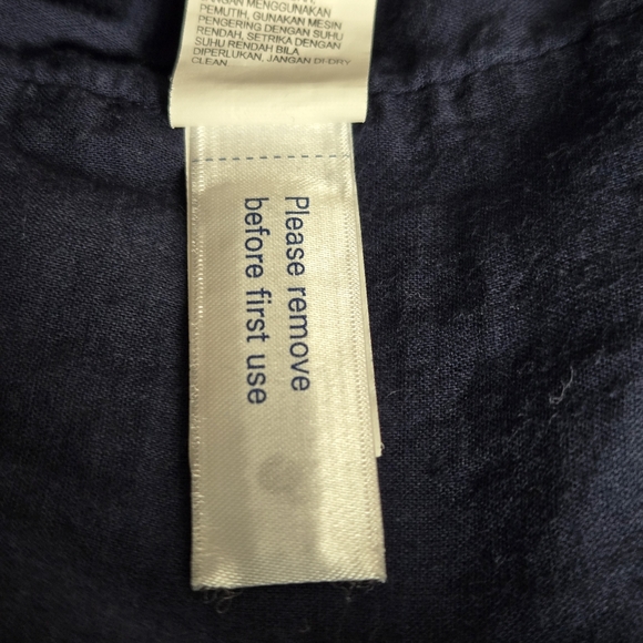 Lucky Brand Blue Embroidered Boho Denim Style Cardigan Jacket Women’s Size M - Picture 15 of 15